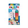 CARIOCA 12 TUBETTI TEMPERA 10 ML CON TAVOLOZZA 40012
