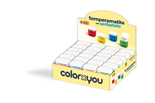 TEMPERAMATITE CON CONTENITORE FLUO COLORXYOU TOP 11084
