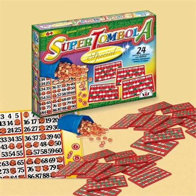 SUPER TOMBOLA 24 CARTELLE ART.92
