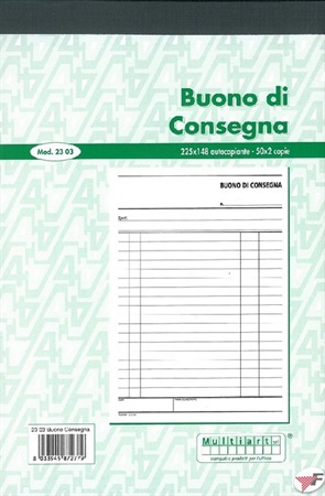 BLOCCO BUONI CONSEGNA 2 COPIE A5 220x148 10734  2303