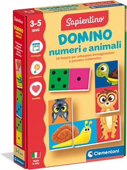 SAPIENTINO DOMINO NUMERI ANIMALI    16841