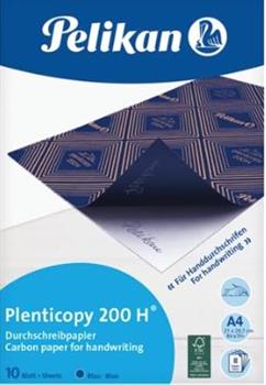 CARTA CARBONE PLENTICOPY PELIKAN A4 10FF.    434738