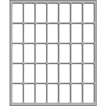 ETICHETTE ADESIVE 27X15MM N.19 350PZ