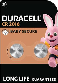 BATTERIE A MONETA DURACELL DL-CR2016