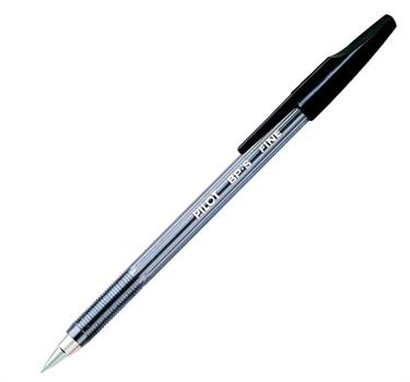 PENNA SFERA BPS-PUNTA FINE NERO     0,7MM PILOT 1606
