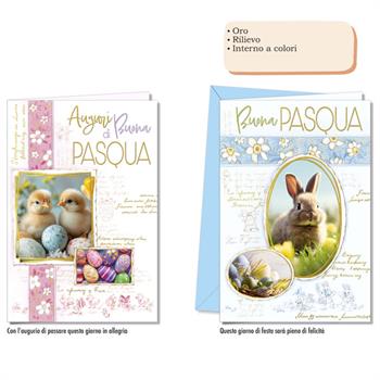 BIGLIETTI PASQUA PA9772