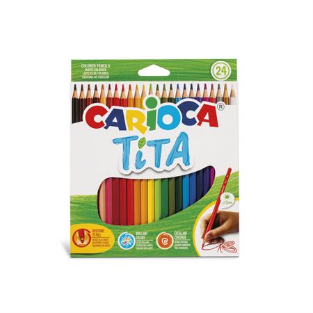 PASTELLI CARIOCA TITA DA 24         42794