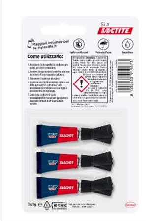 LOCTITE SUPER ATTACK MINI DOSI LIQUID 3x1GR 2631597