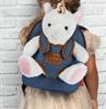 ZAINO ASILO PERLETTI PELUCHE UNICORNO  13037