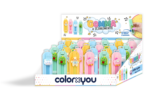 GOMMA SCORRIMENTO COLORXYOU TOPQUALITY 24PZ          11170