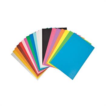 FOGLI GOMMA EVA GIALLO GLITTER 40X60 23NIK172