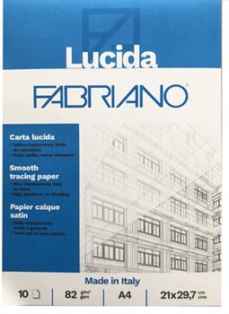 BLOCCO CARTA FABRIANO LUCIDA A4 82GR  19100659