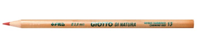 PASTELLI GIOTTO DI NATURA ROSSO CARMINO    240313