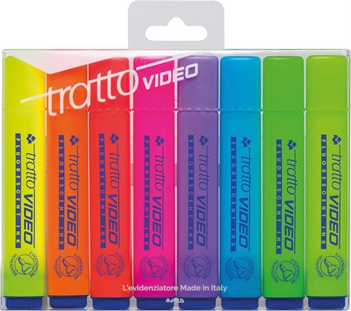 EVIDENZIATORE TRATTO VIDEO 8PZ      832100