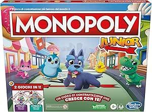 MONOPOLY JUNIOR 2 IN 1         F8562