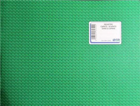REGISTRO CARICO/SCARICO OVINI CAPRINI 24X30    DU138412