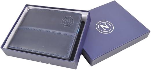 PORTAFOGLIO IN PELLE 12,5X9,5 SSC NAPOLI 123444