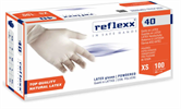 GUANTI IN LATTICE CON POLVERE REFLEXX TG.M