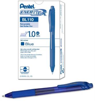 PENNA ENERGEL-X PENTEL BLU 1,0MM    12pz BL110