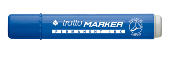 PENNARELLO TRATTO MARKER PUNTA SCALPELLO BLU     840101