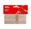 BASTONCINI IN LEGNO 40PZ 15X18MM APLI 13268