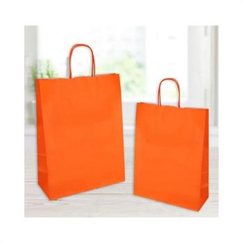BUSTE SHOPPER JOLLY 22X10X32 ARANCIO SH31086