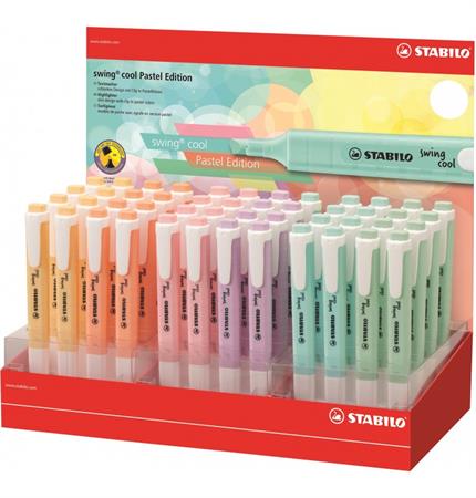 ESP.48 EVIDENZIATORI SWING PENNA PASTEL STABILO     275/48-8