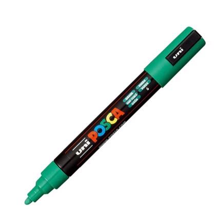 UNI POSCA MARCATORE VERDE SCURO PC-5M