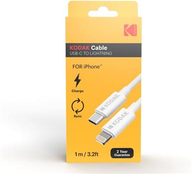 CAVO KODAK USB-C TO LIGHTNING 1MT KM0987