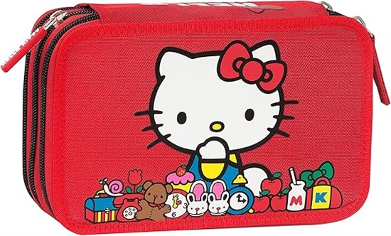 ASTUCCIO 3 ZIP HELLO KITTY          75560
