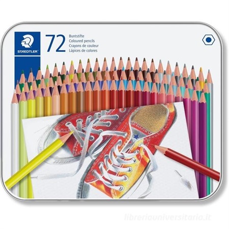 SCATOLA METALLO PASTELLI STAEDTLER 72         175M72