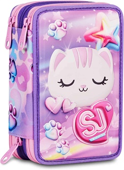 ASTUCCIO 3 ZIP SJ GANG GLOWCAT      30C202600-3E2