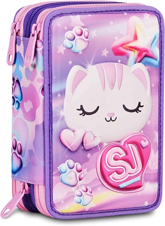 ASTUCCIO 3 ZIP SJ GANG GLOWCAT      30C202600-3E2