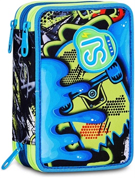 ASTUCCIO 3 ZIP SJ GANG POUCH BOY    30C202612-899