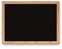 LAVAGNA NERA CON CORNICE IN LEGNO 30X40 LEBEZ 1176