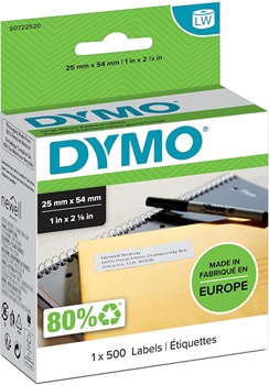 ETICHETTE PER INDIRIZZO DI RITORNO DYMO 11352    S0722520
