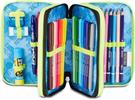 ASTUCCIO SEVEN 3 ZIP SHADOWS OF COLOR VERDE    300102673-208