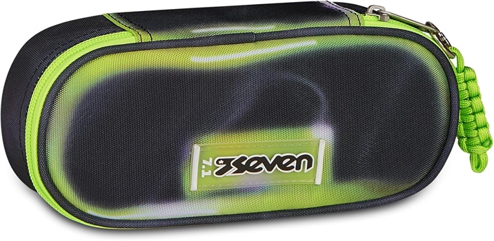 BUSTINA SEVEN 1 ZIP SHADOWS OF COLORS NERO/VERDE    300102674-208