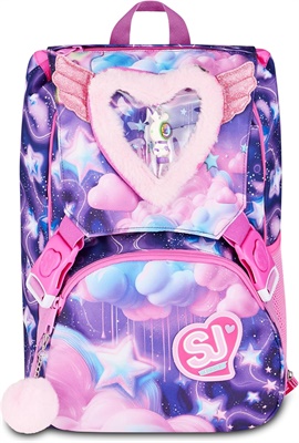ZAINO SEVEN EST.SJ FLUFFY PINK GIRL       20C202641-379