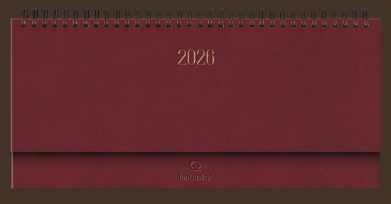 PLANNING SETTIMANALE ROSSO TOPQUALITY 29X12  4716
