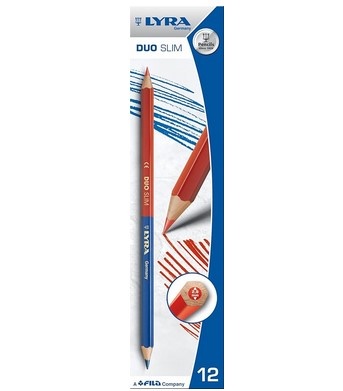 MATITA BICOLORE LYRA GIANT SLIM 12PZ 2920101