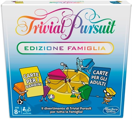 HASBRO TRIVIAL PURSUIT EDIZIONE FAMIGLIA      E1921