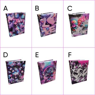 DIARIO STANDARD SEVEN GIRL 13,5X18CM 12M DATATO    500102616-000