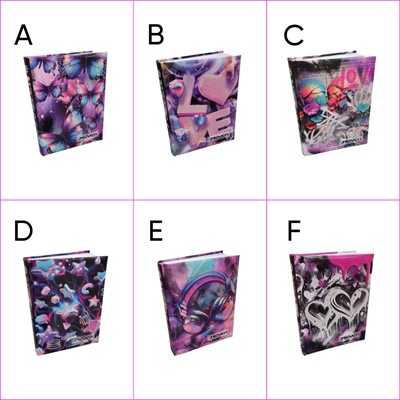 DIARIO STANDARD SEVEN GIRL 13,5X18CM 12M DATATO    500102616-000