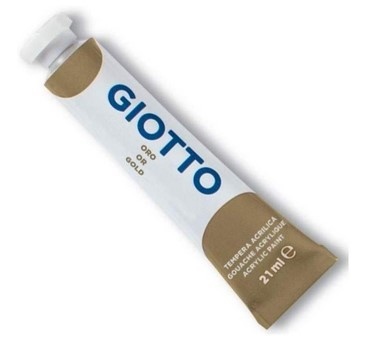GIOTTO TUBETTI TEMPERA 21 ML ORO 357300