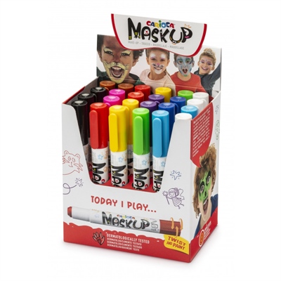 COLORI MASKUP CARIOCA TRUCCO FACCIALE 24PZ 43053