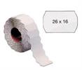 ROTOLO ETICHETTE A ONDA REMOVIBILI PER PREZZATRICE 26X16MM