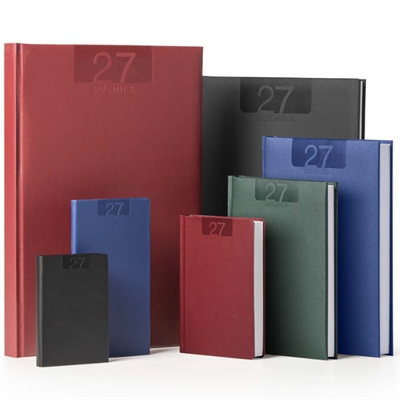 AGENDA INTEMPO DELTA NERO 15X21 2027   7136DE34