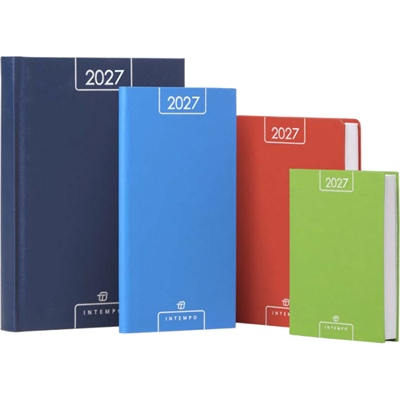 AGENDA GIORNALIERA INTEMPO ALFA 15X21 ROSSO 2027      7136AFX