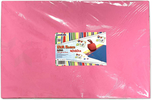 GOMMA EVA 40X60 ROSA 23NIK148